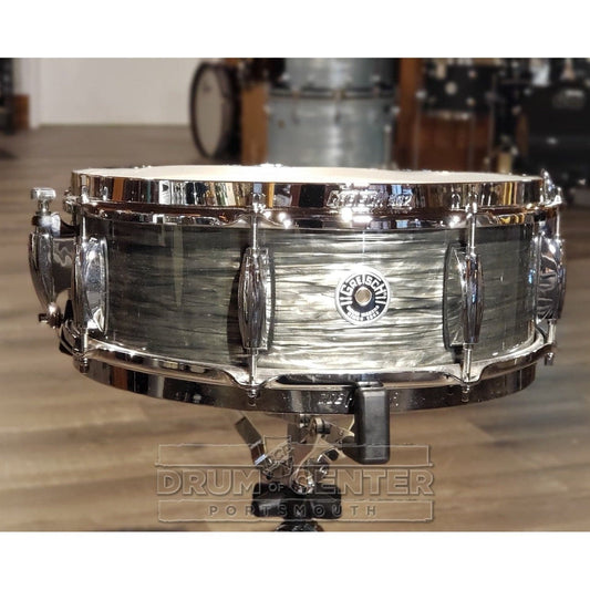 Gretsch Brooklyn 5pc Fusion Drum Set w/Double Tom Arm Grey Oyster