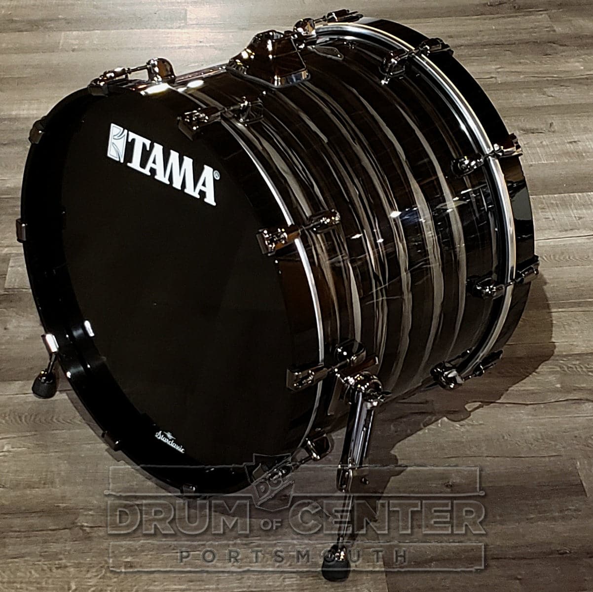 Tama Starclassic Walnut/Birch Bass Drum 22x16 Lacquered Charcoal Oyster