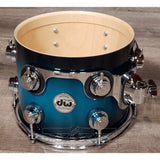 DW Collectors Pure Maple SSC 5pc Drum Set Regal Blue to Candy Black Burst