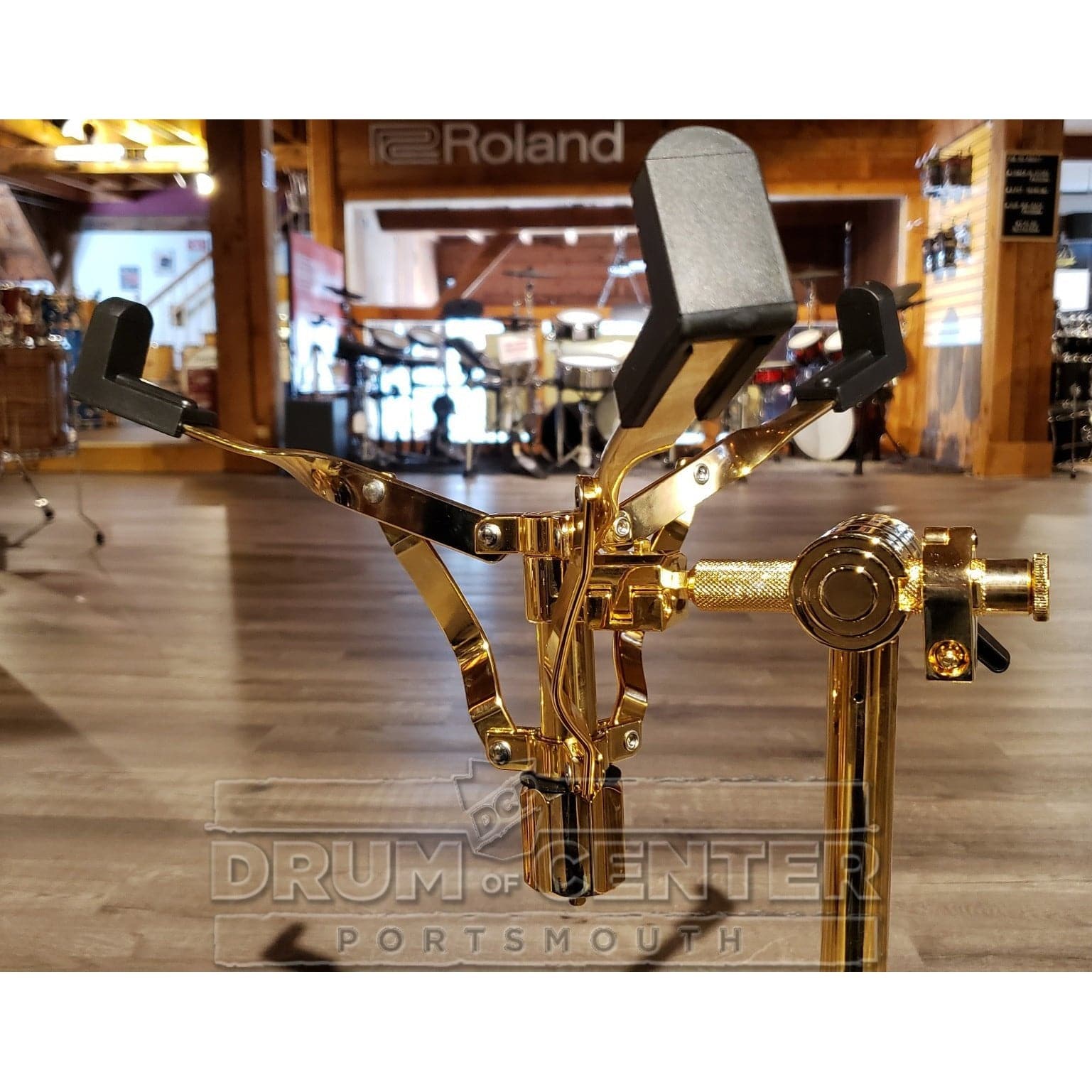 DW DWCP9300GD 9000 Series Heavy Duty Snare Stand Gold