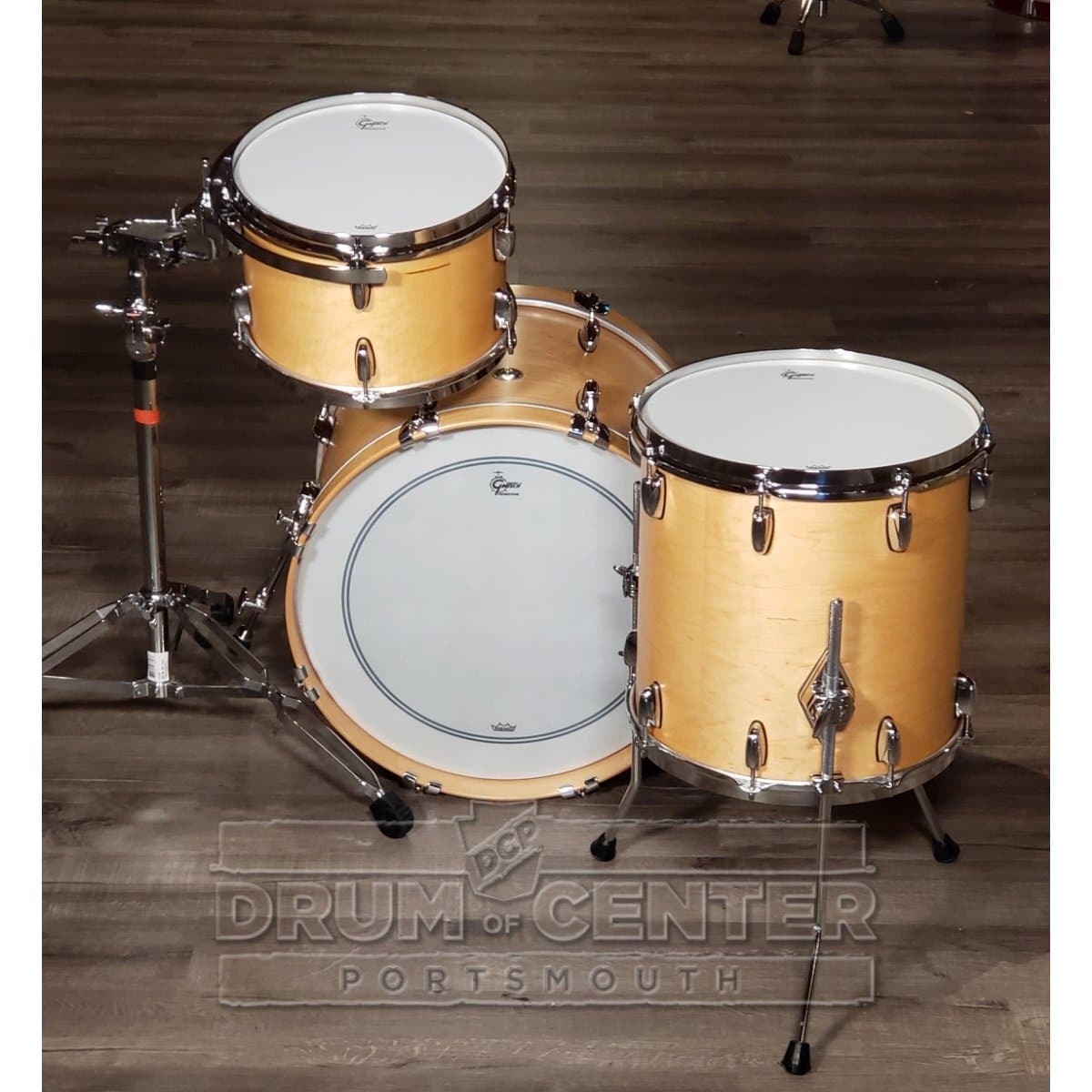 Gretsch Brooklyn 3pc Drum Set Satin Natural