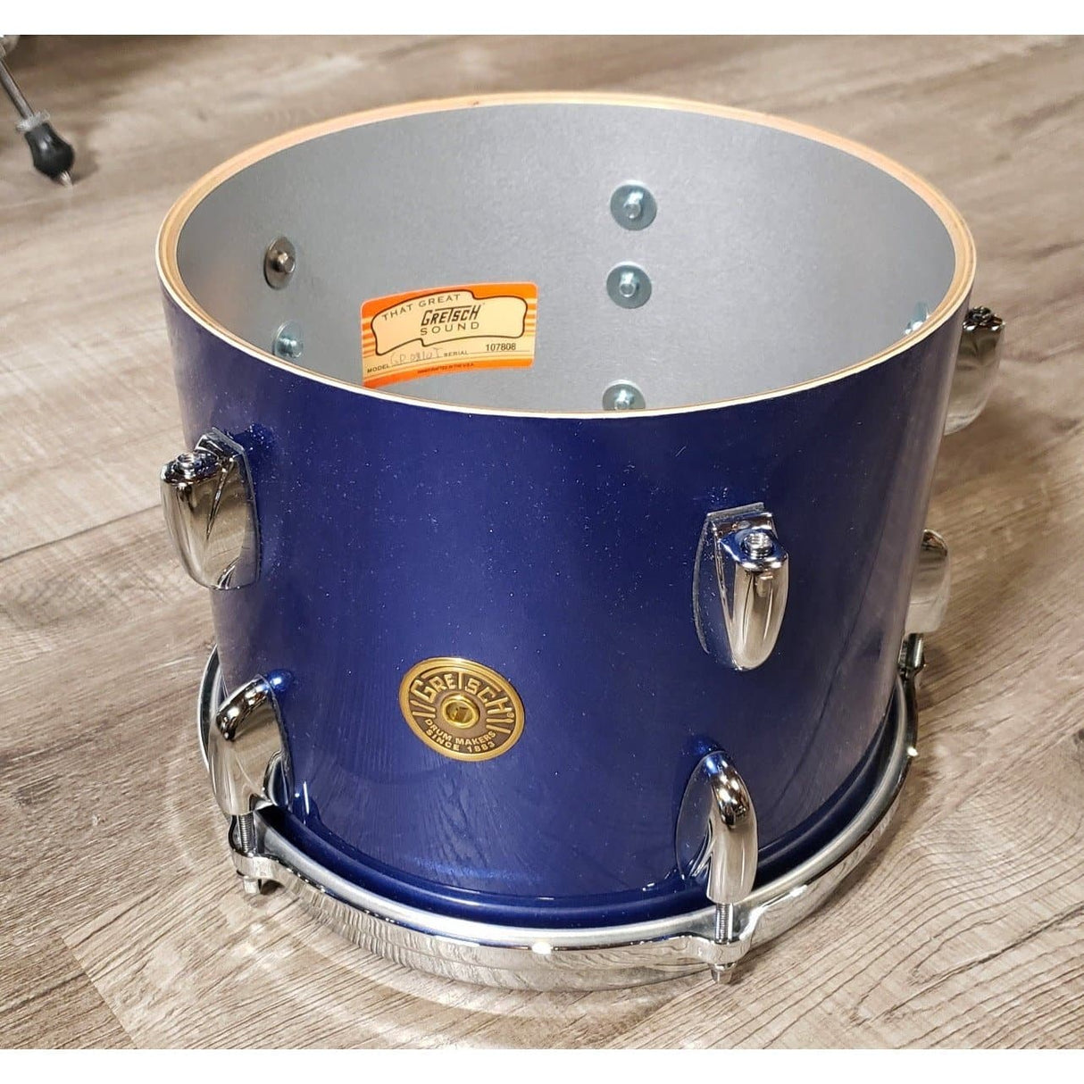 Gretsch USA Custom 5pc Drum Set Mystic Blue Gloss