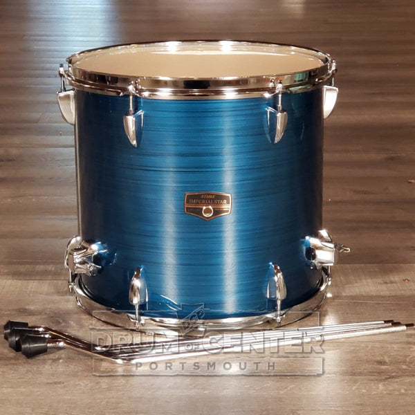 Tama Imperialstar Component Drums 13x14 Floor Tom Hairline Blue