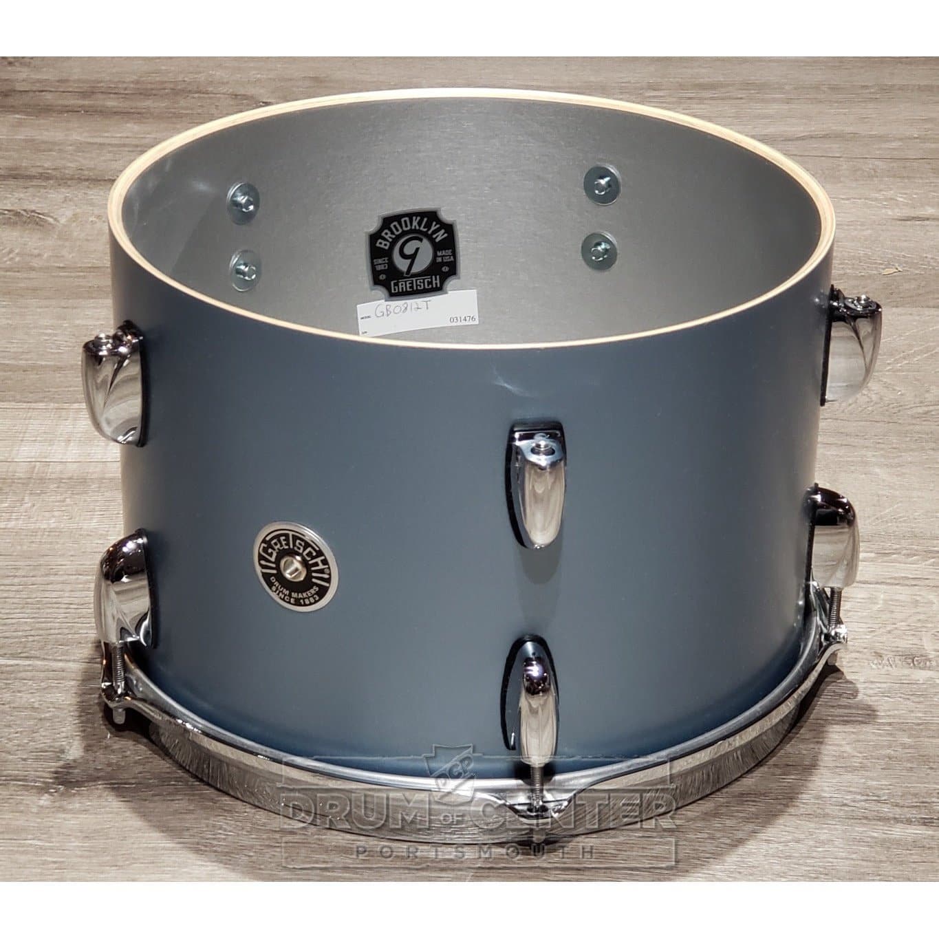 Gretsch Brooklyn 3pc Drum Set Satin Ice Blue Metallic