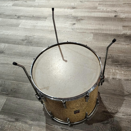 Vintage Premier Floor Tom 16x15 Gold Sparkle