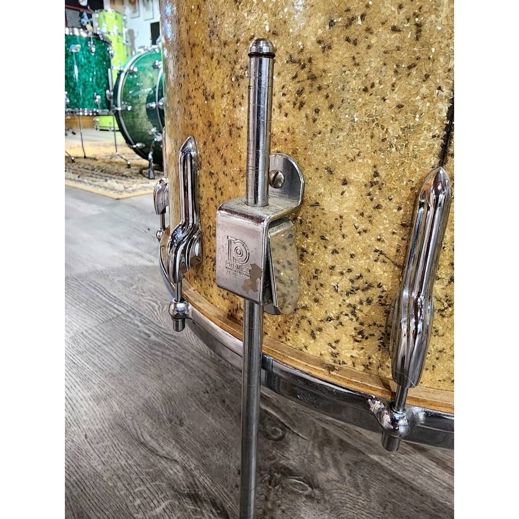 Vintage Premier Floor Tom 16x15 Gold Sparkle