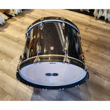 Used Ludwig Classic Maple 24x16 Bass Drum Black Sparkle (#2)