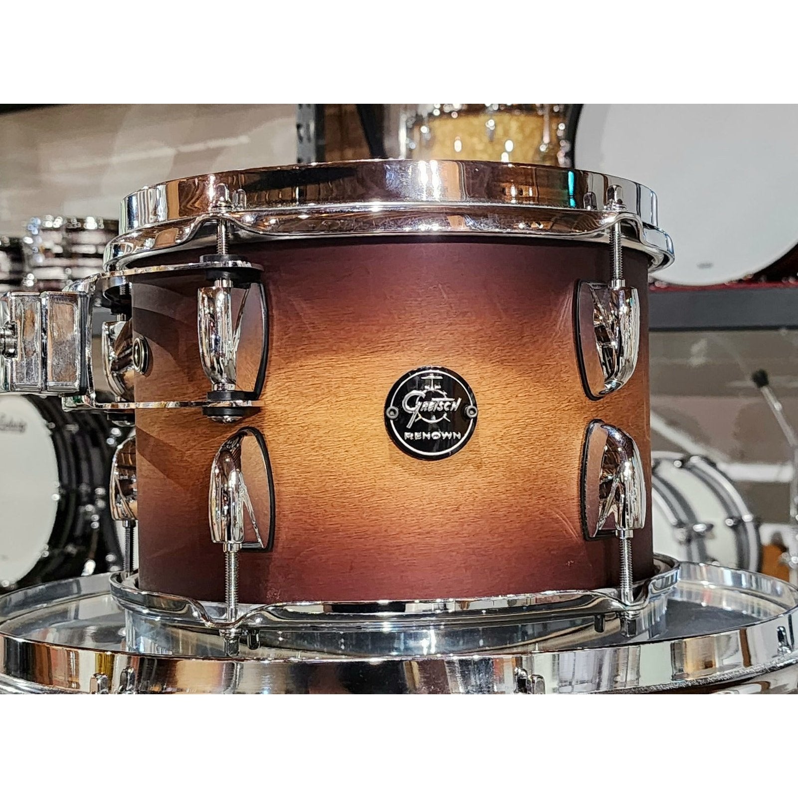 gretsch tobacco burst Used Gretsch Renown 5pc Drum Set Satin Tobacco Burst gretsch tobacco burst Used Gretsch Renown 5pc Drum Set Satin Tobacco Burst
