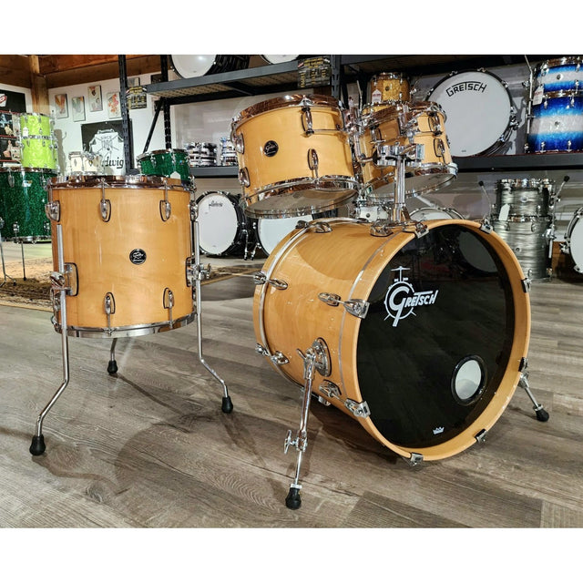 Used Gretsch Renown 4pc Drum Set Gloss Natural