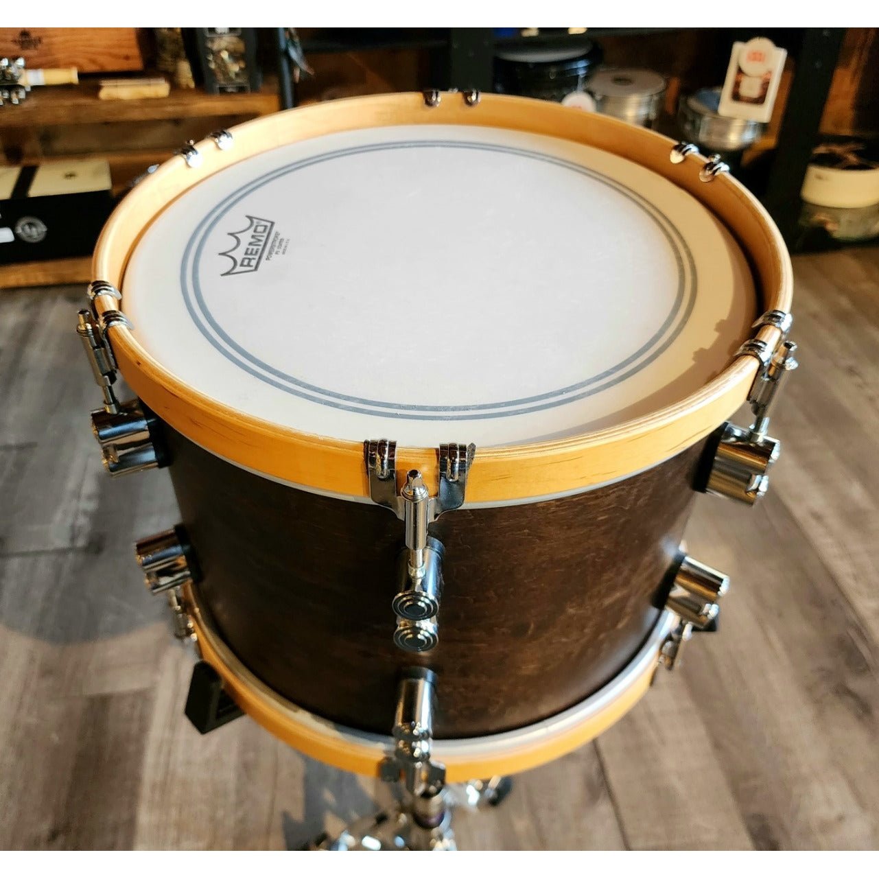 Used PDP Concept Maple Classic Tom 13x9 Walnut w/Natural Hoops