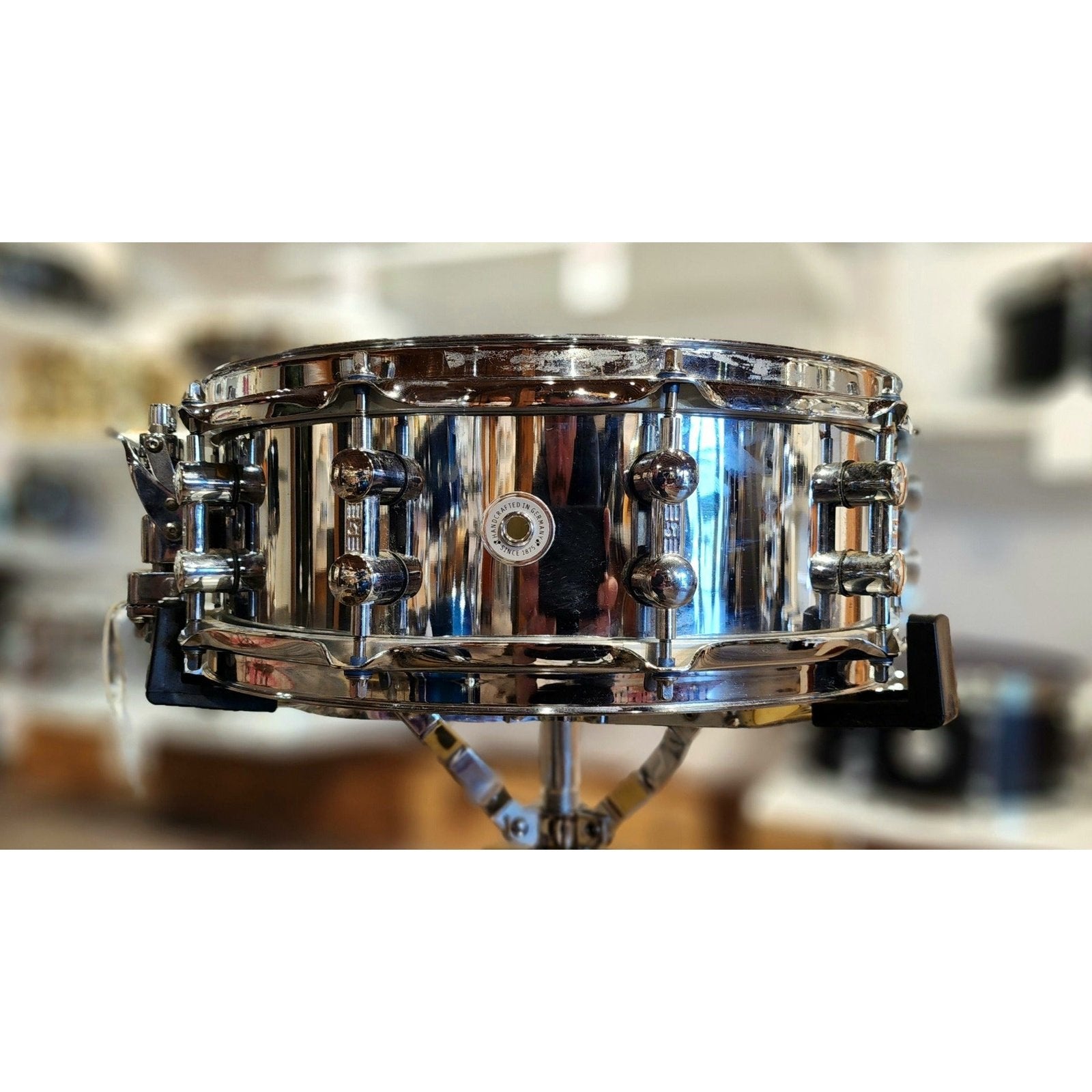Used Sonor Prolite Steel Snare Drum 14x5