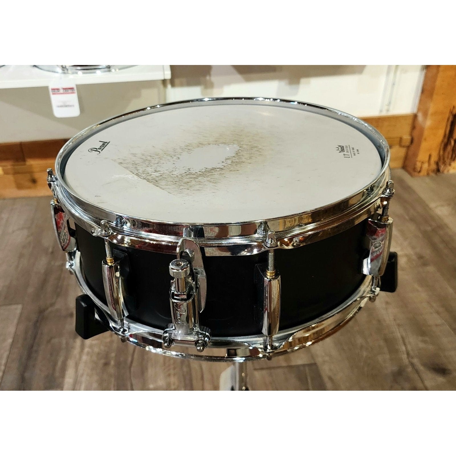 Used Pearl Modern Utility Maple Snare Drum 13x5 Satin Black
