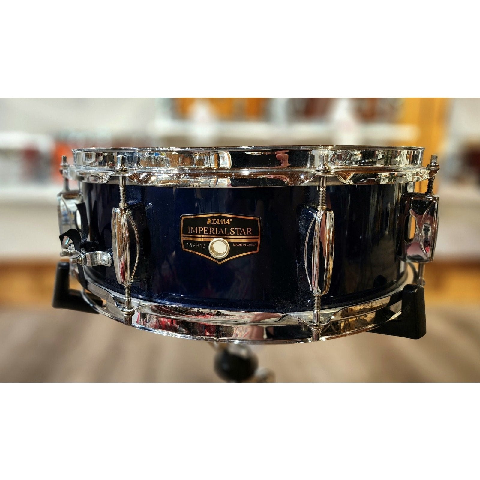 Used Tama Imperialstar Snare Drum 14x5 Dark Blue