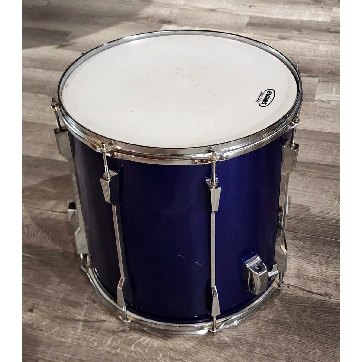 Used Vintage Tama Rockstar DX Floor Tom 16x16 Blue MIJ