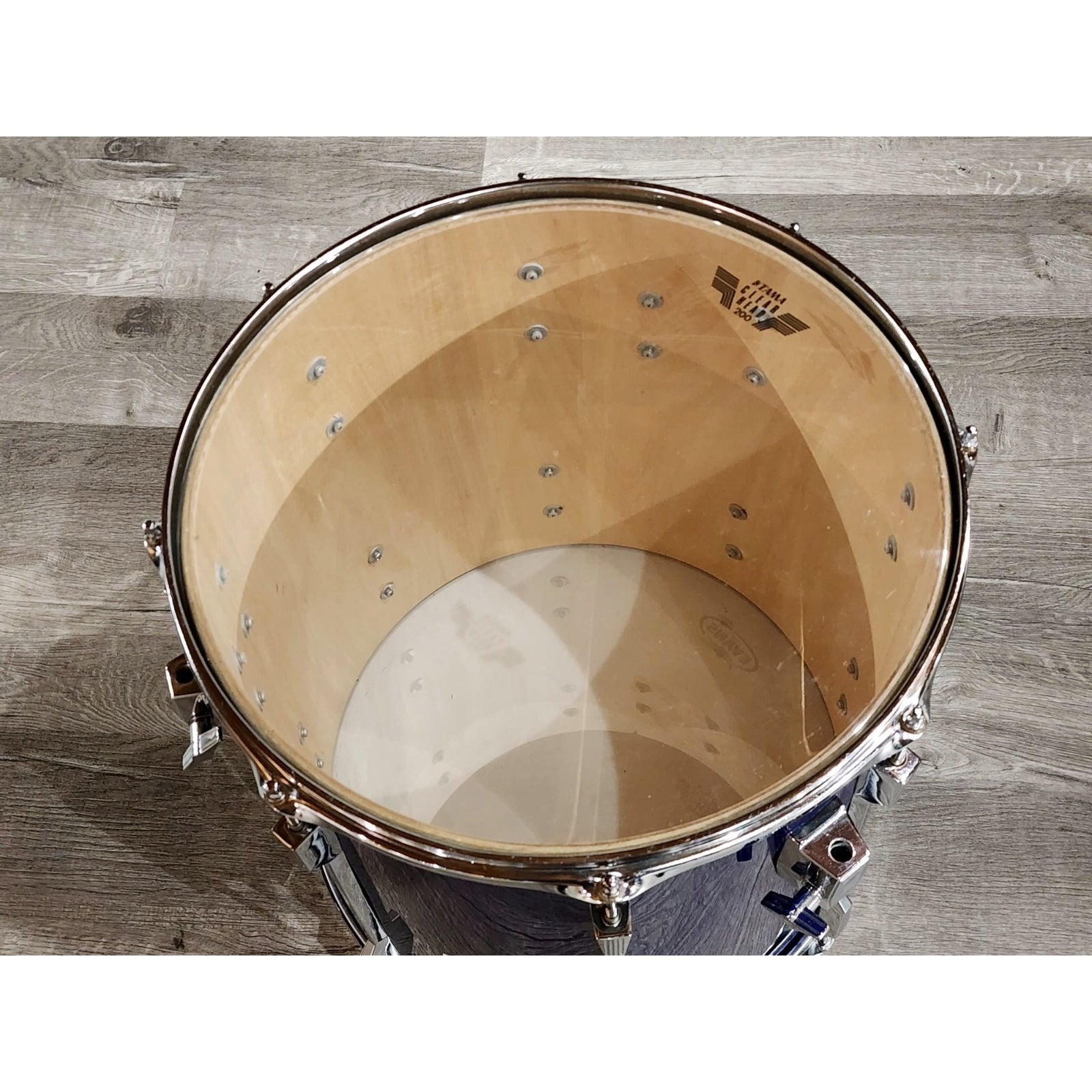 Used Vintage Tama Rockstar DX Floor Tom 16x16 Blue MIJ