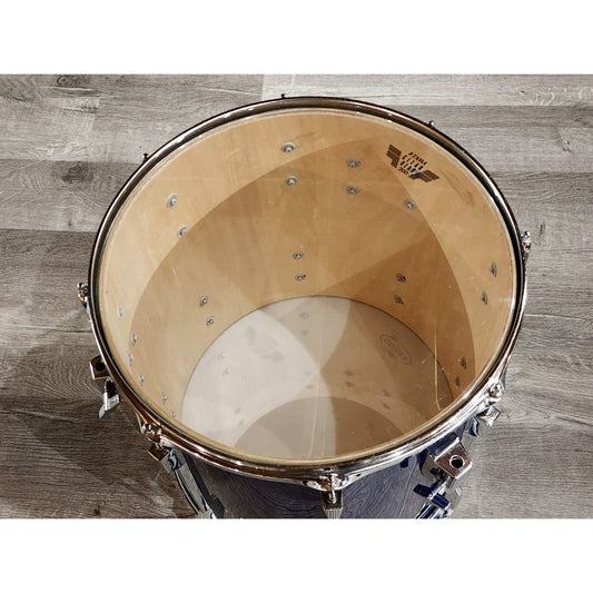 Used Vintage Tama Rockstar DX Floor Tom 16x16 Blue MIJ