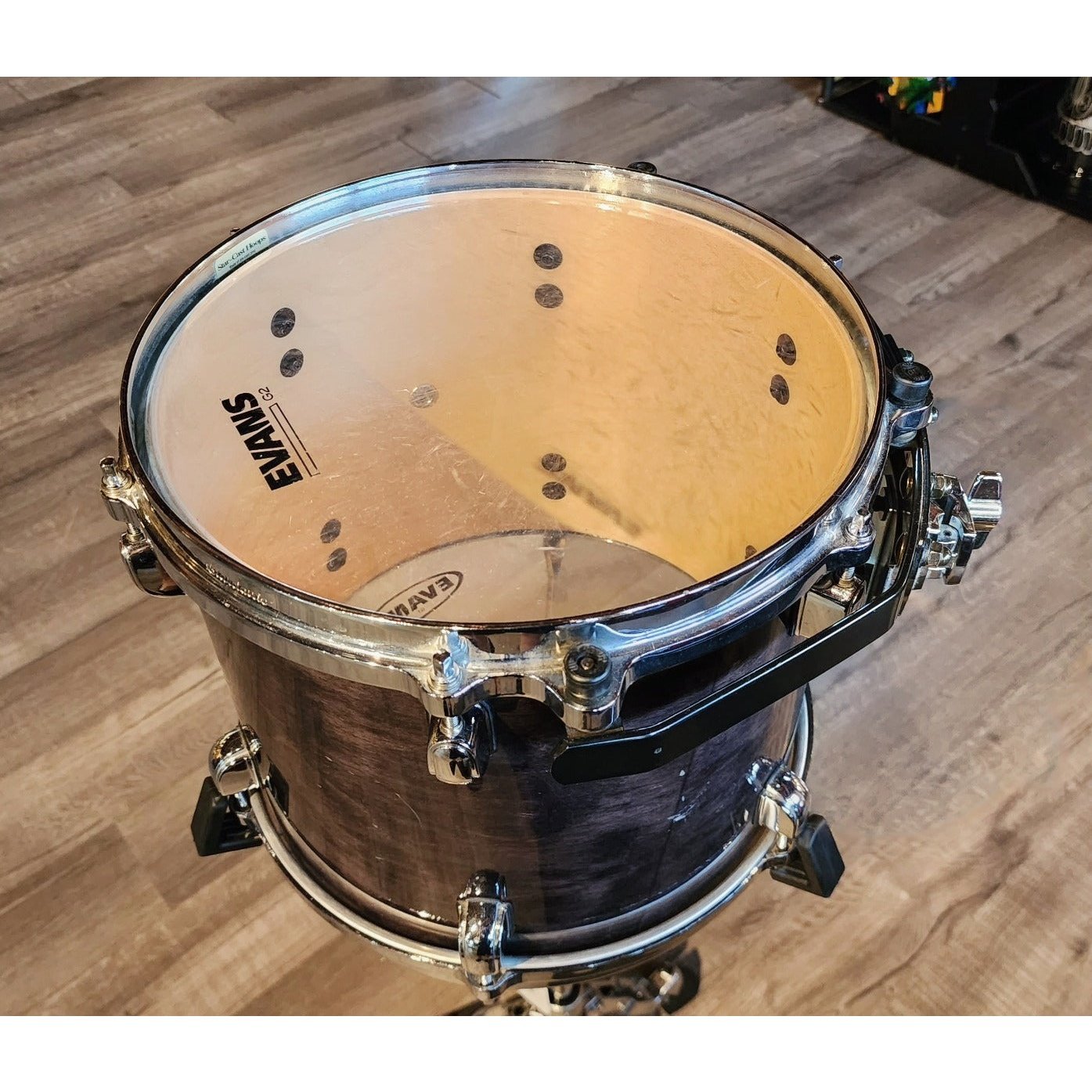 Used Tama Starclassic Performer Tom 12x10 Transparent Black