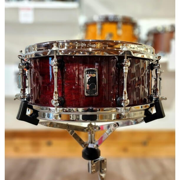Used Mapex Black Panther Cherry Bomb Snare Drum 13x5.5