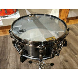Used Mapex Black Panther Blade Snare Drum 14x5.5 Brushed Nickel