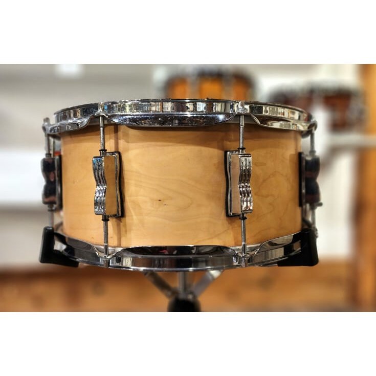 Used Ludwig Classic Birch Snare Drum 14x6.5 Natural Birch