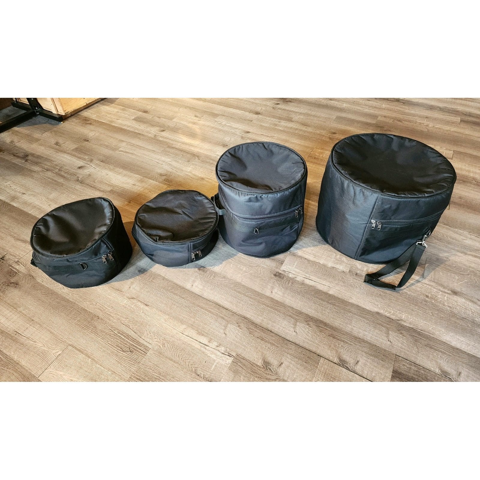 Used Drum Bag Set for 4pc Bop/Jazz Kit