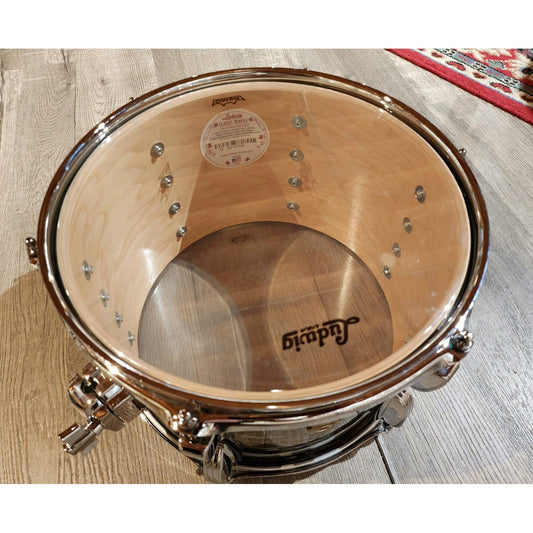 Used Ludwig Classic Maple Tom 12x8 Vintage Black Oyster