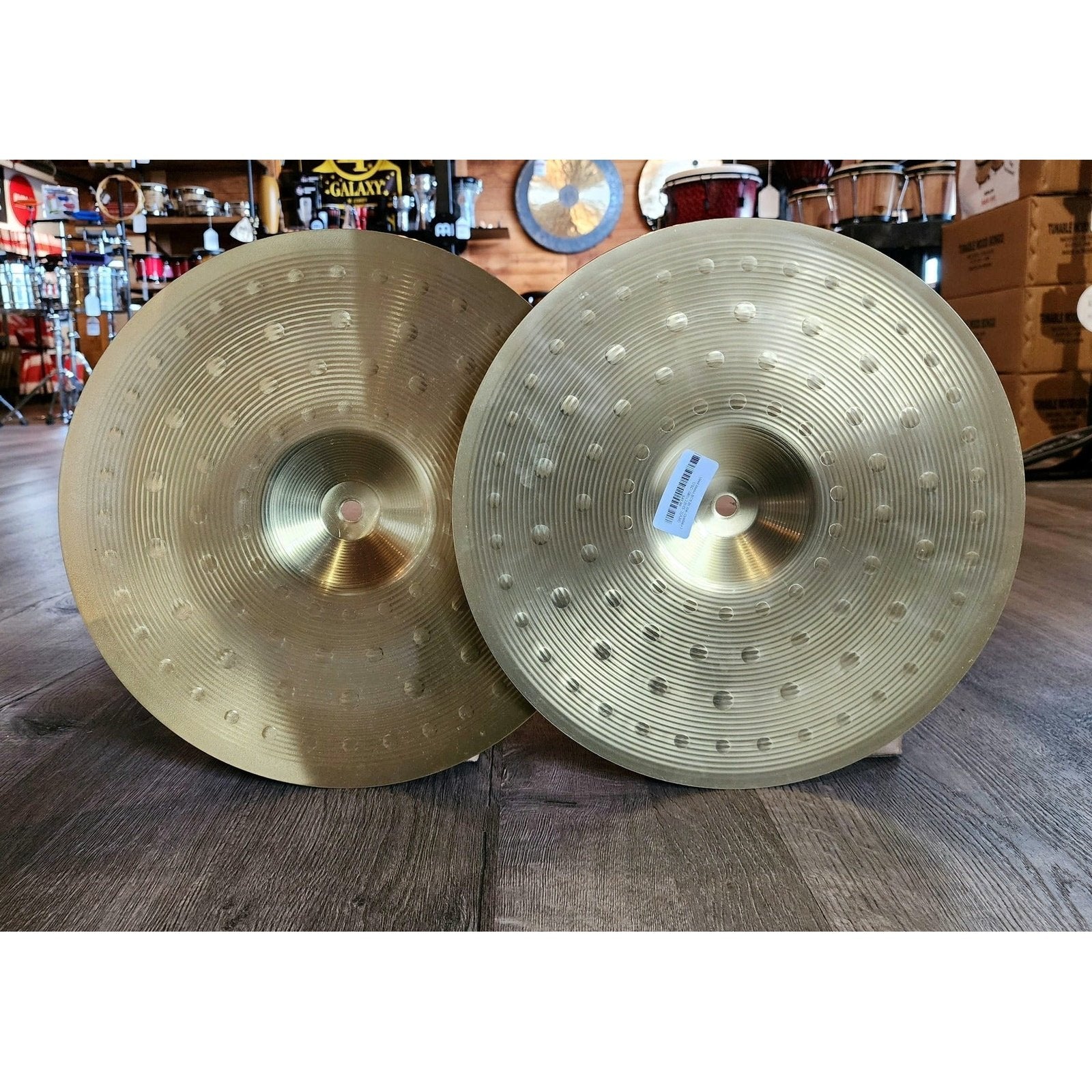 Used Meinl BCS Hi Hat Cymbals 13"