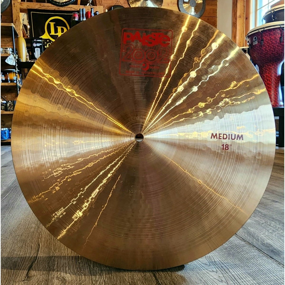 Used Paiste 2002 Medium Cymbal 18"