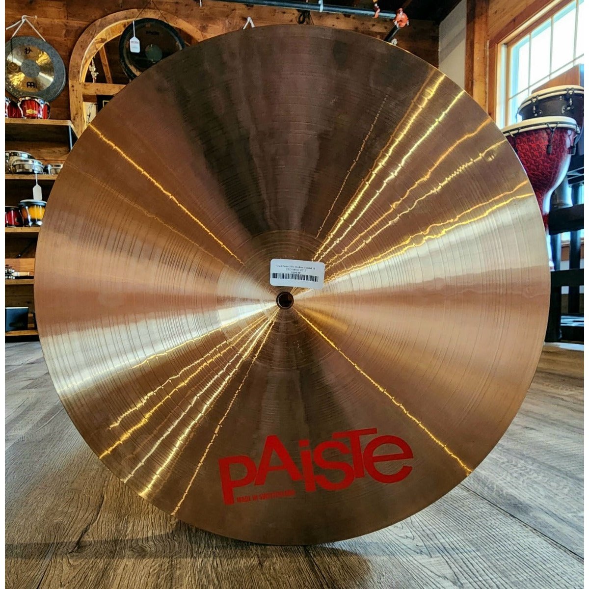 Used Paiste 2002 Medium Cymbal 18"
