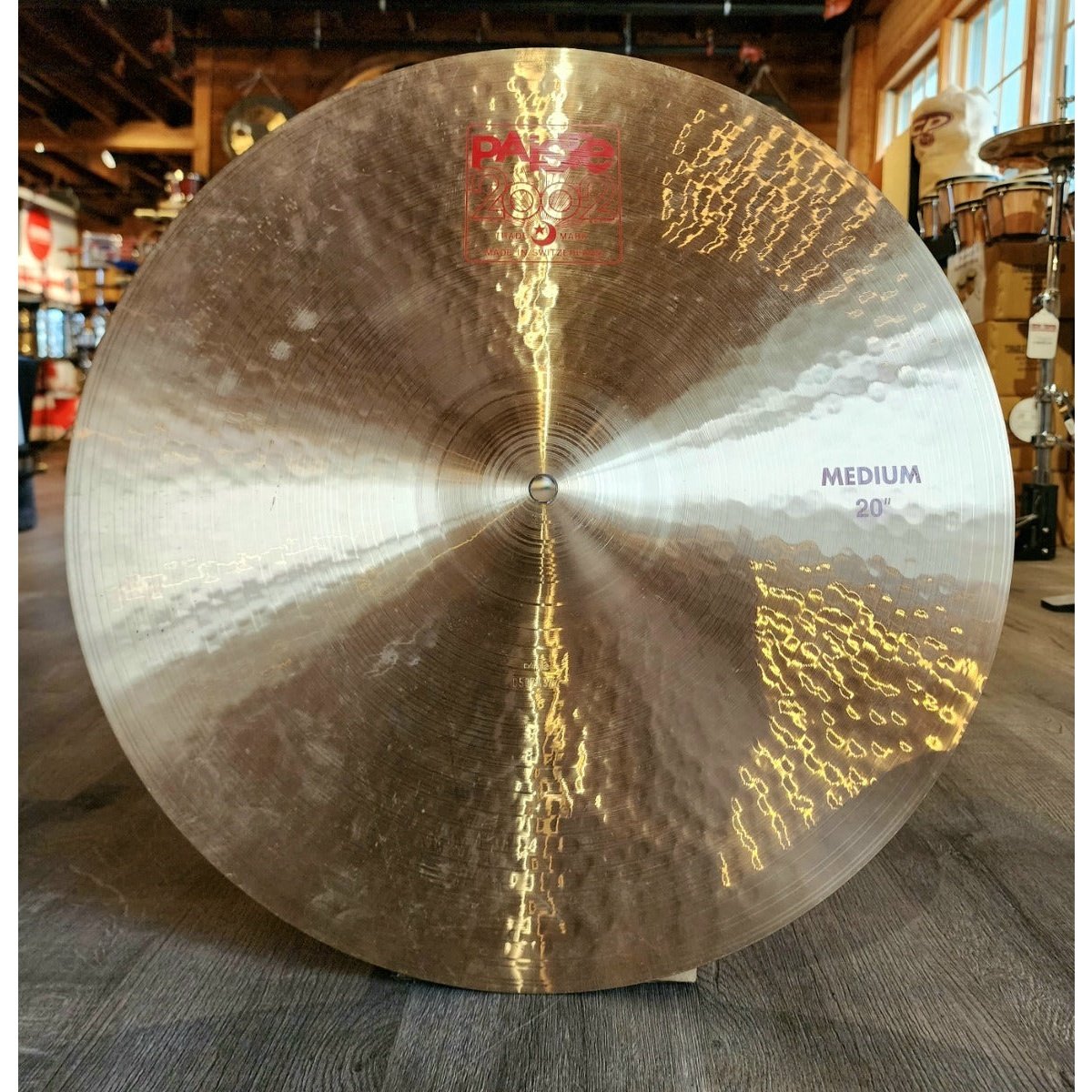 Used Paiste 2002 Medium Cymbal 20"