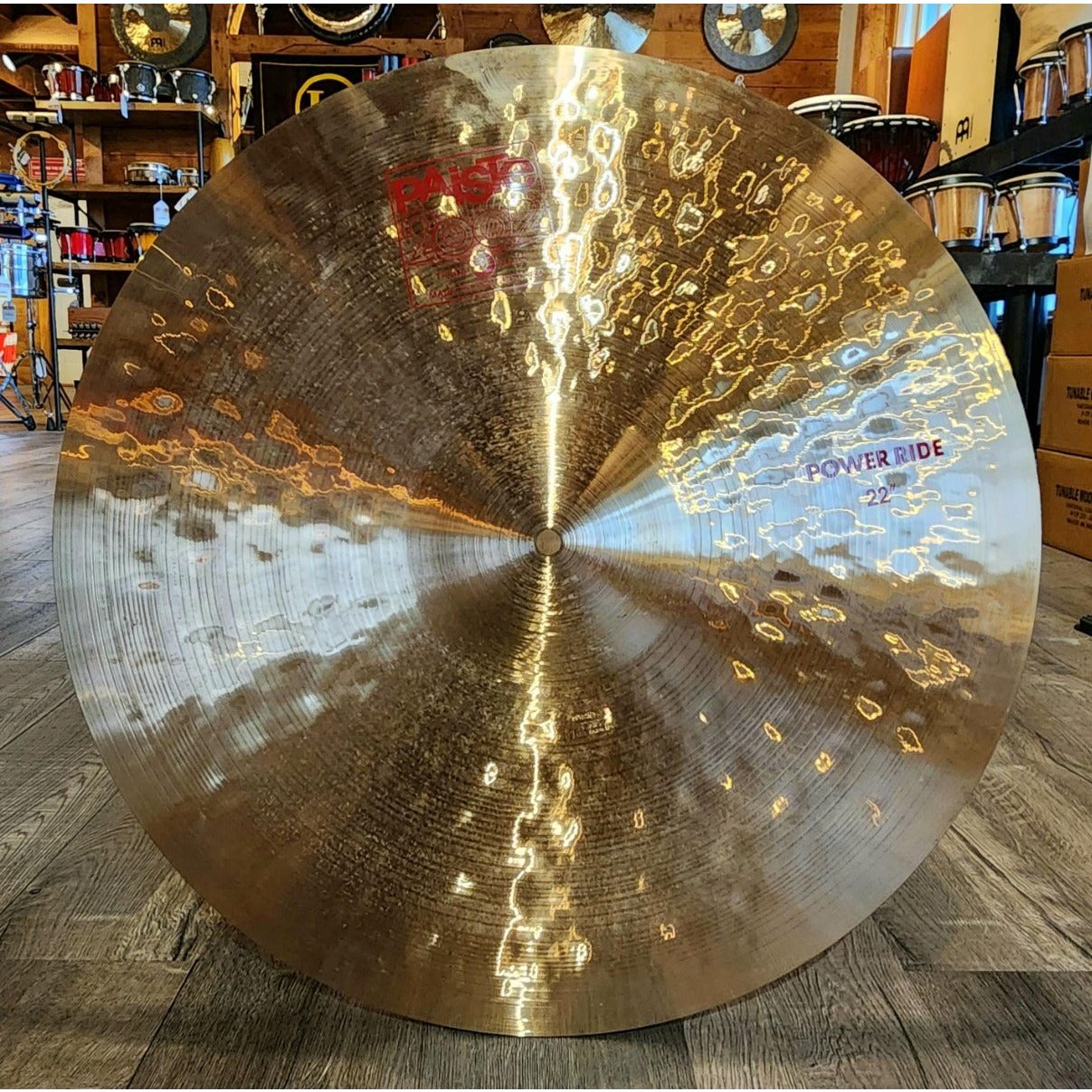 Used Paiste 2002 Power Ride Cymbal 22"