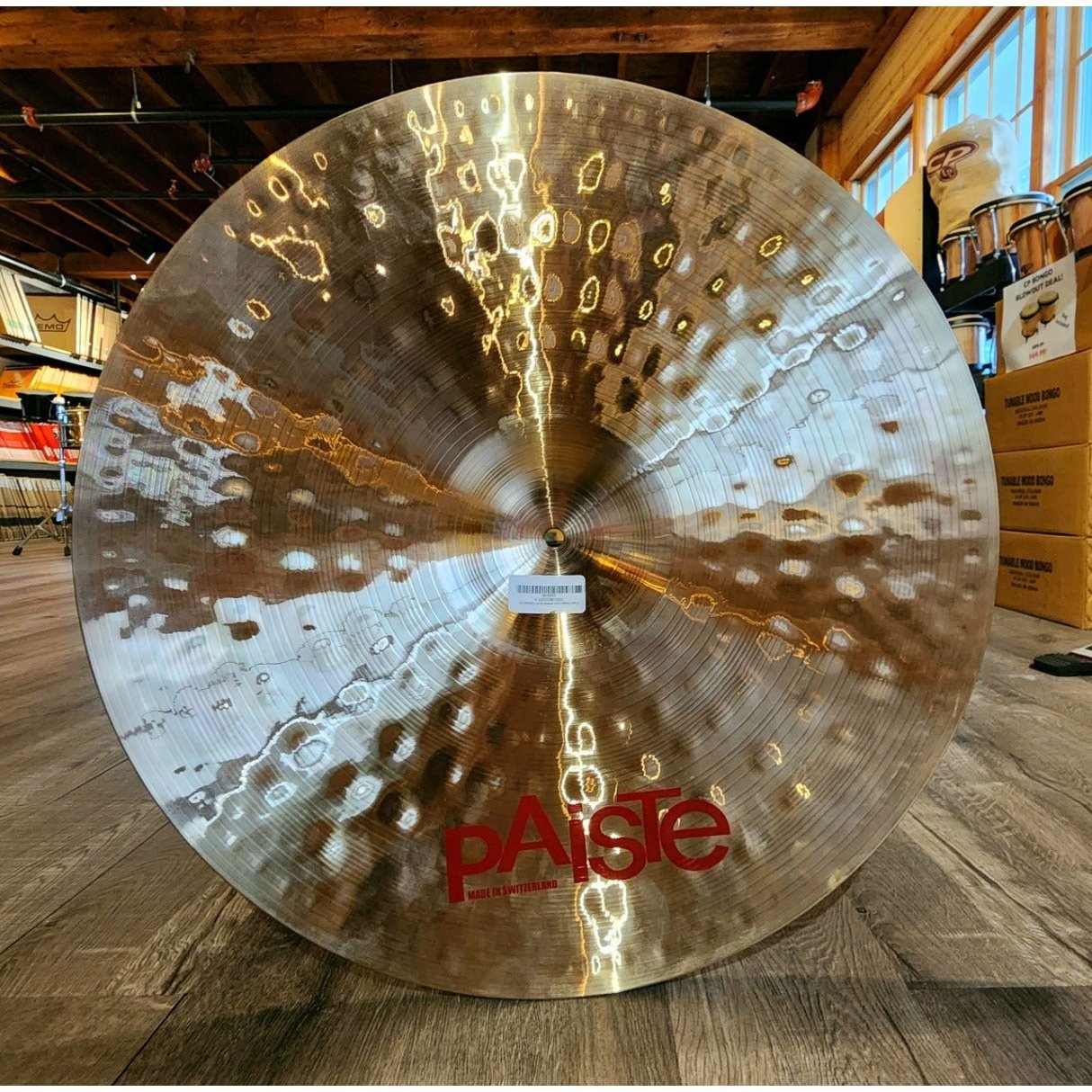 Used Paiste 2002 Power Ride Cymbal 22"