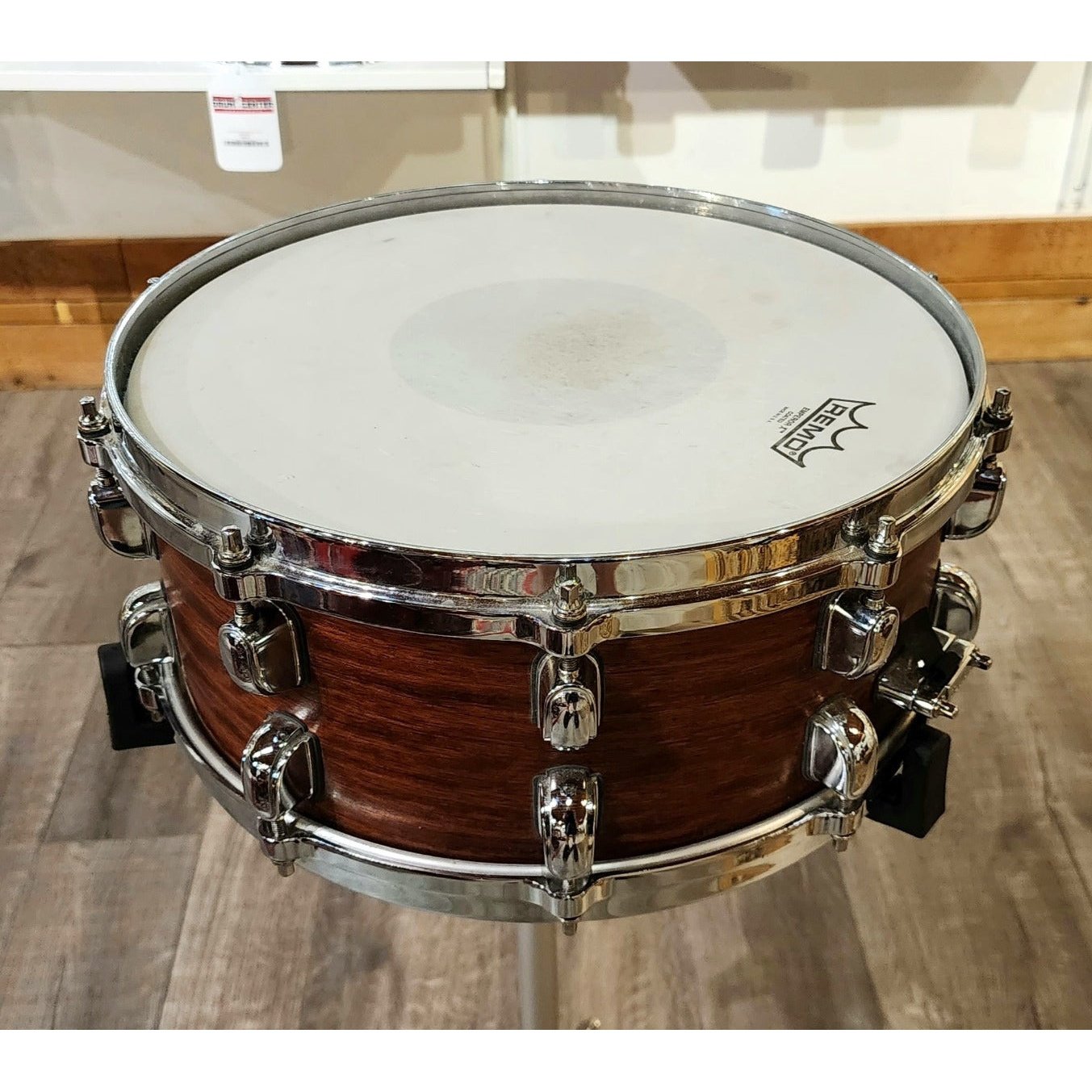 Used Tama Starclassic Birch/Bubinga Snare Drum 14x6 Satin Natural