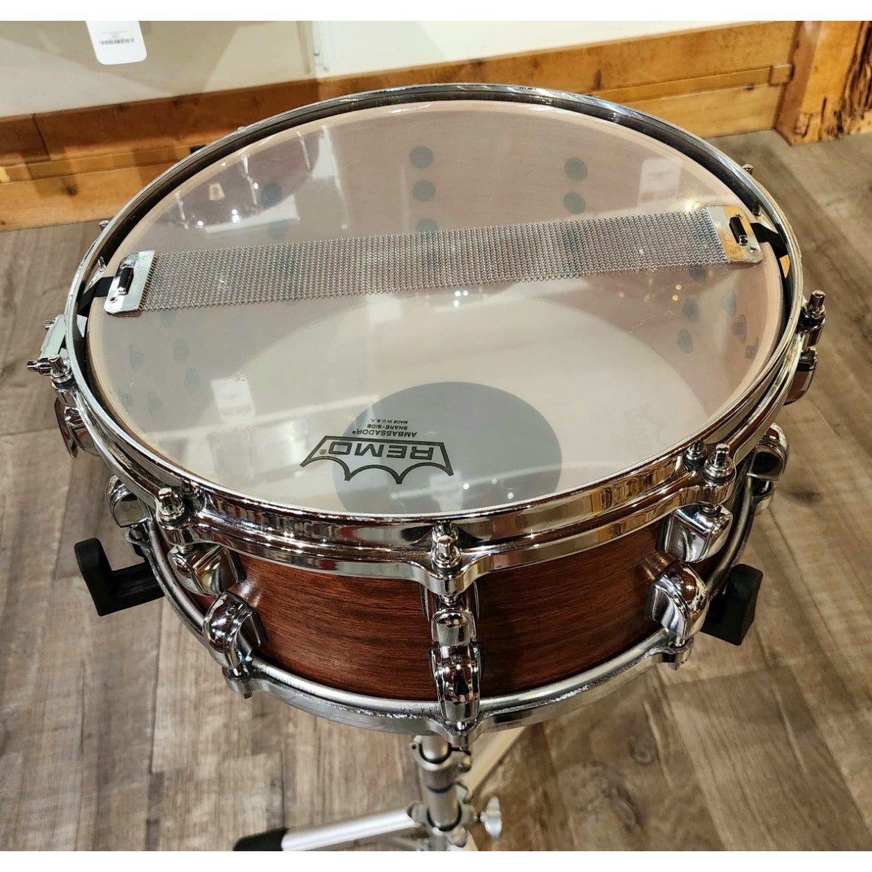 Used Tama Starclassic Birch/Bubinga Snare Drum 14x6 Satin Natural