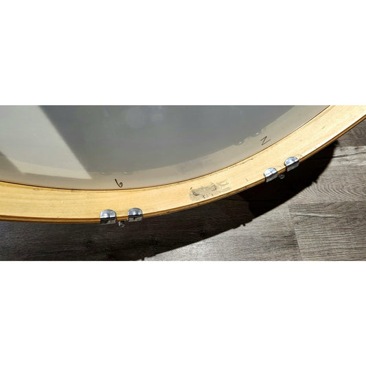 Used Ludwig Classic Maple 3pc Drum Set Natural Gloss