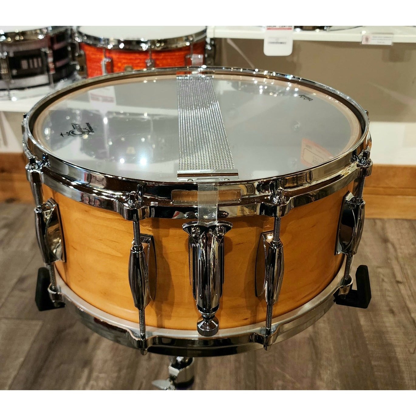 Used Gretsch Ridgeland Snare Drum 14x6.5 Satin Natural