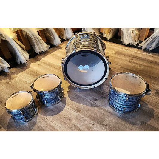 Used Pearl Export EXR 4pc Drum Set Strata Black