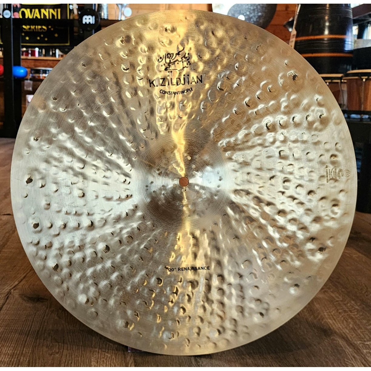 Used Zildjian K Constantinople Renaissance Ride Cymbal 20" 1768g