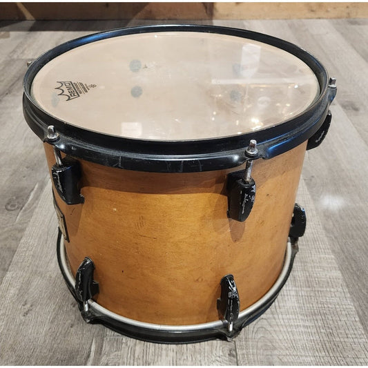 Used Pearl Masters Custom Extra Maple Shell Tom 12x10 Natural w/Black Hardware