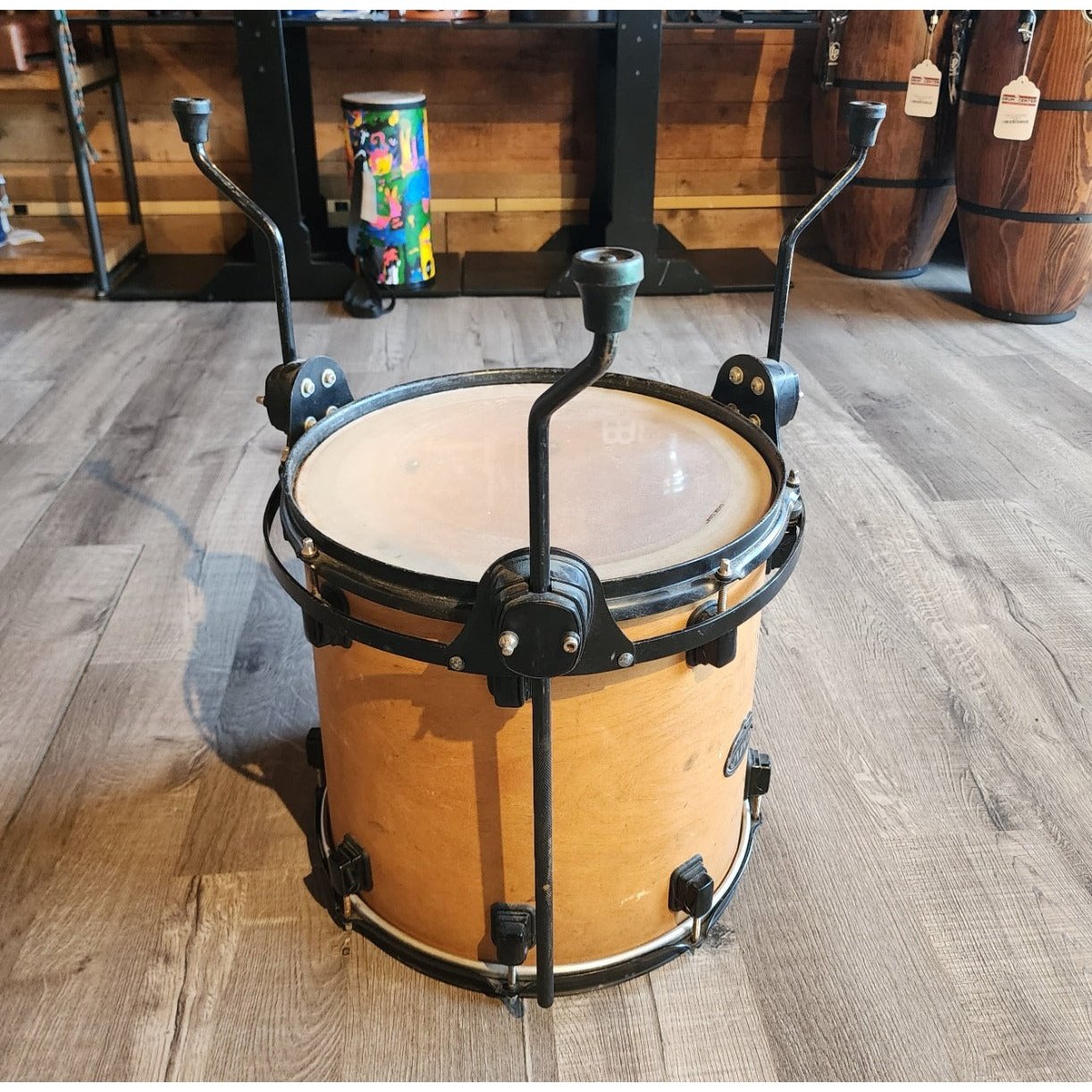 Used RMV Bapeva Floor Tom 14x13 Natural w/Black Hardware