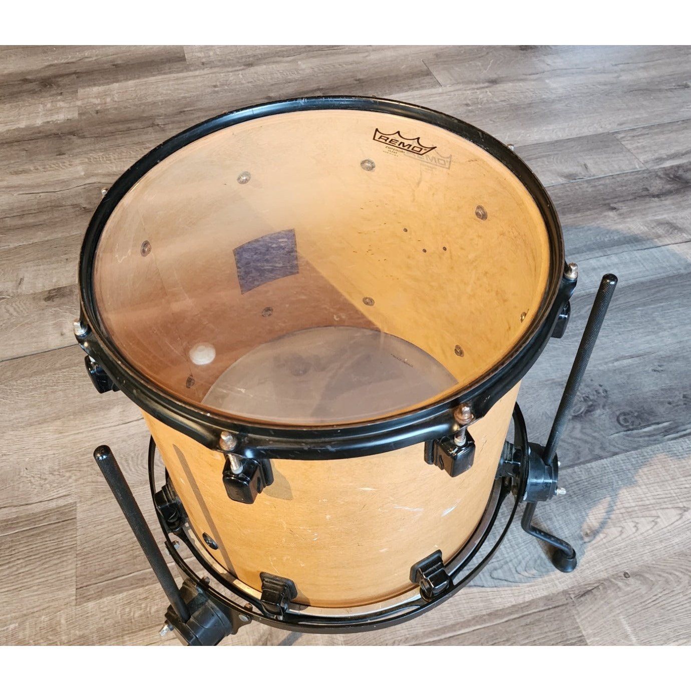 Used RMV Bapeva Floor Tom 14x13 Natural w/Black Hardware
