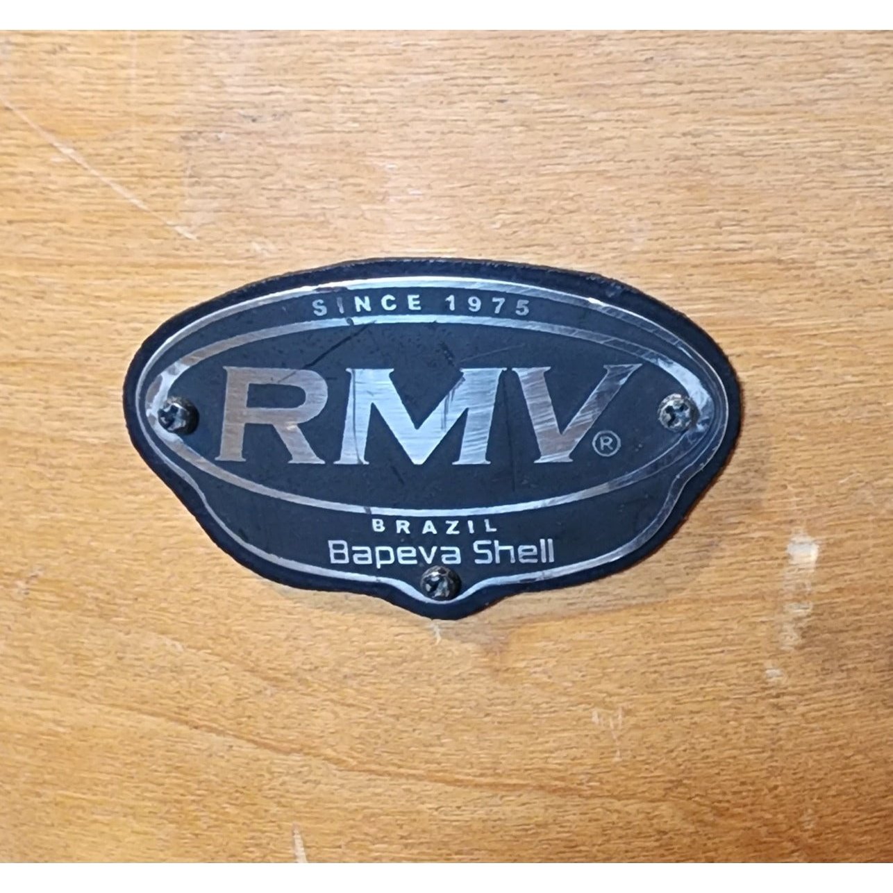 Used RMV Bapeva Floor Tom 14x13 Natural w/Black Hardware