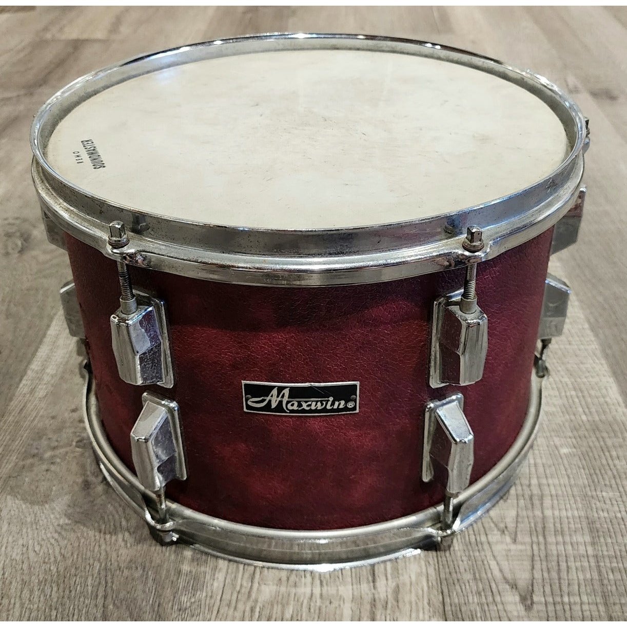 Used Vintage Maxwin Tom 12x8 Red Leather Like