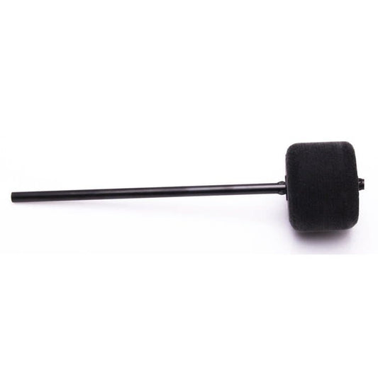 Danmar Black Felt Bass Drum Beater, Black Shaft