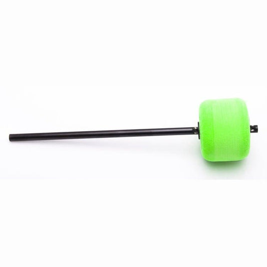Danmar Green Felt Bass Drum Beater, Black Shaft