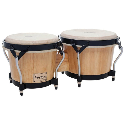 Tycoon Percussion 7 & 8 1/2 Supremo Series Bongos - Natural Finish