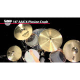 Sabian AAX X-Plosion Crash Cymbal 16" Brilliant