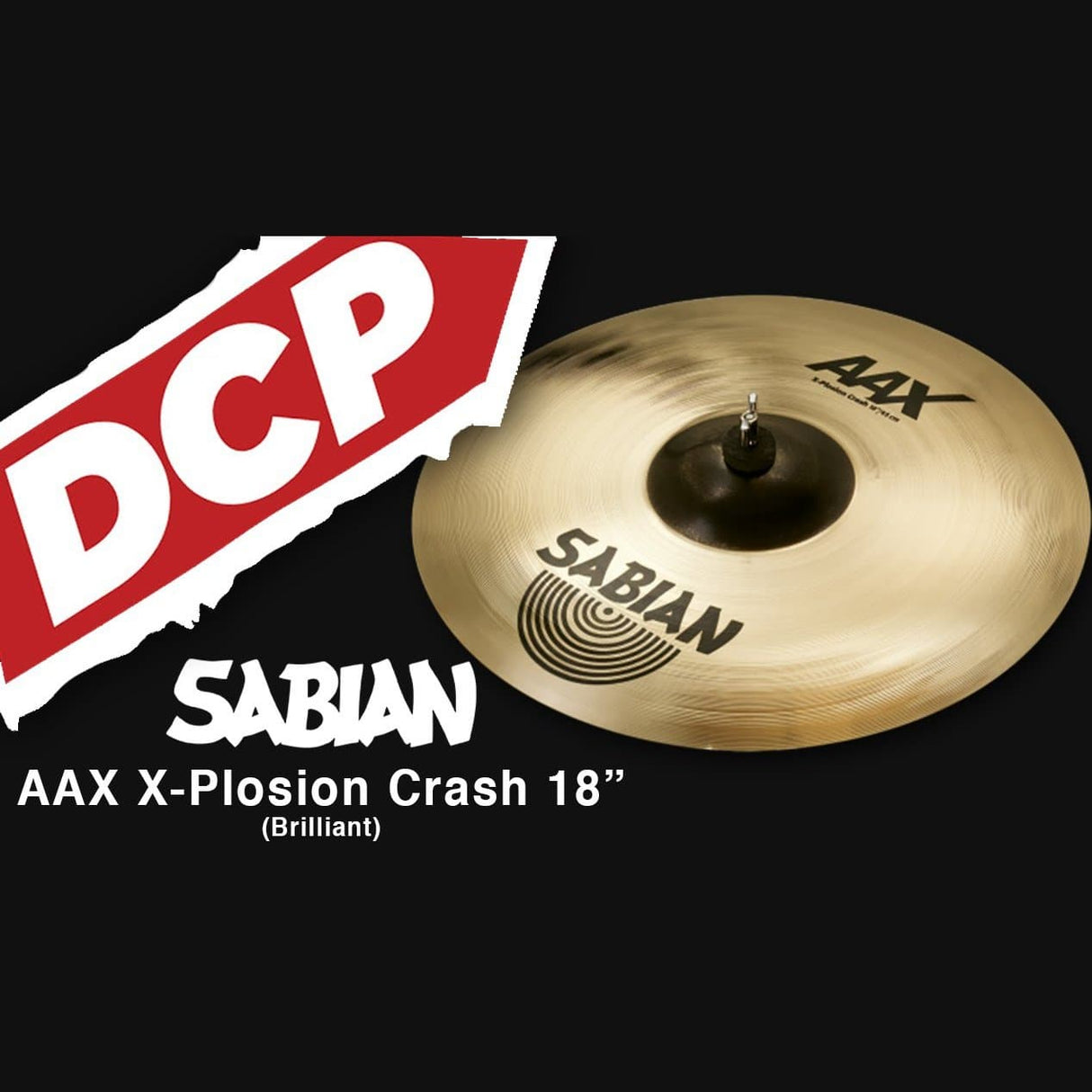 Sabian AAX X-Plosion Crash Cymbal 18" Brilliant