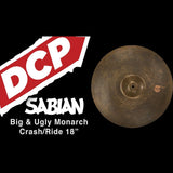Sabian Big & Ugly AA Sick Hi Hat Cymbals 18"