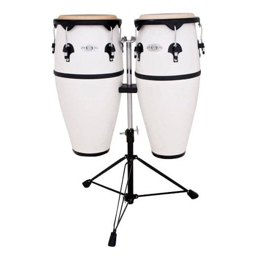 Toca Synergy Series Fiberglass Conga Set with Stand